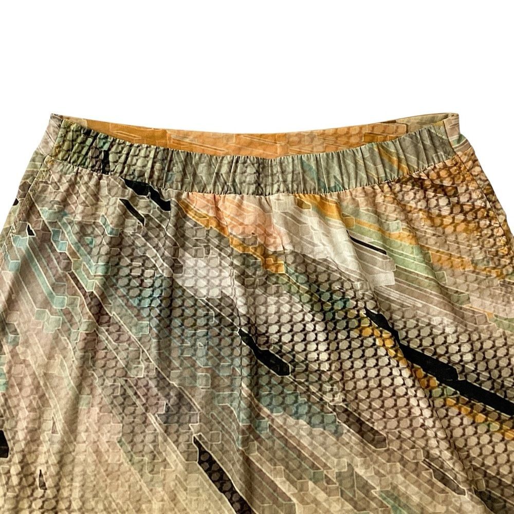 LA PERLA Y2K Mini Skirt IT 42 Geometric Print Y2K Embellished A-Line Italy Rare - Picture 7 of 10